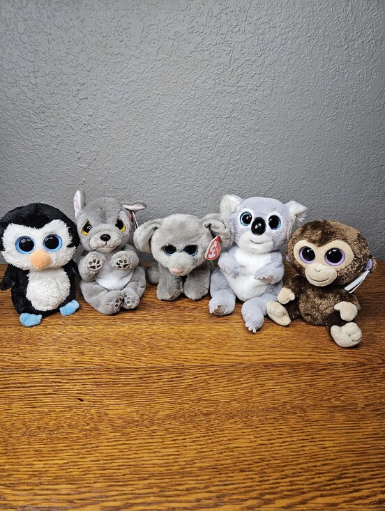 Ty Other - Ty Beanie Bellie Boos Set Of 5